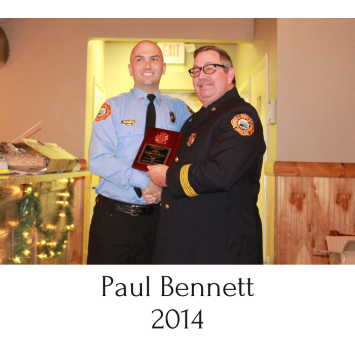 FF of the year 2014 Paul Bennett