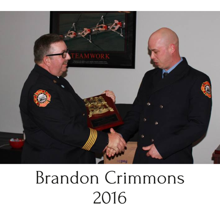 FF of the year 2016 Brandon Crimmons