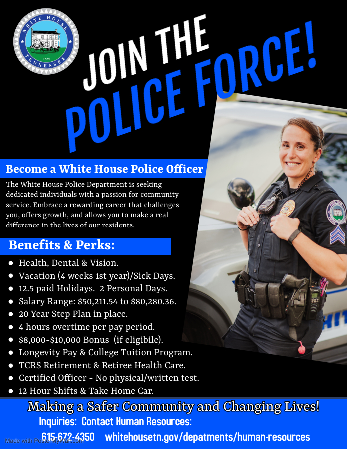 2024 Police Recruitement Flyer